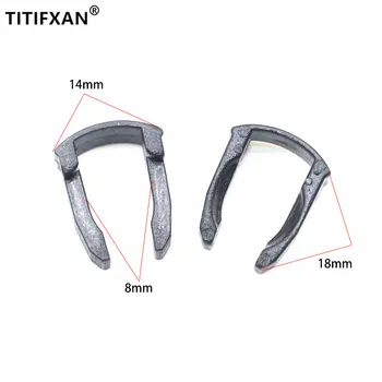 

10PCS Auto fuel filter tubing connector plastic fastener clip for VW Jetta Bora Skoda Octavia Superb Fabia