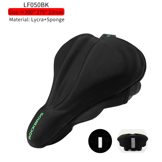 ROCKBROS ciclismo MTB coprisella per bicicletta gel in Silicone liquido  fodera per cuscino accessori per bici con sedile morbido traspirante  cavo|bicycle saddle cover|saddle coverbike bicycle saddle - AliExpress