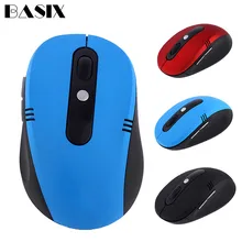 BASIX беспроводная мышь 1600 dpi Вертикальная оптическая мышь 2,4 ГГц Беспроводная компьютерная игровая мышь для Mac, ПК, ноутбука