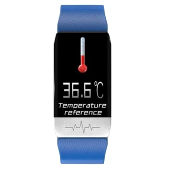 

Fashion Smart Sport Bracelet Temperature Health Information Reminder Smart Watch IP67 Waterproof