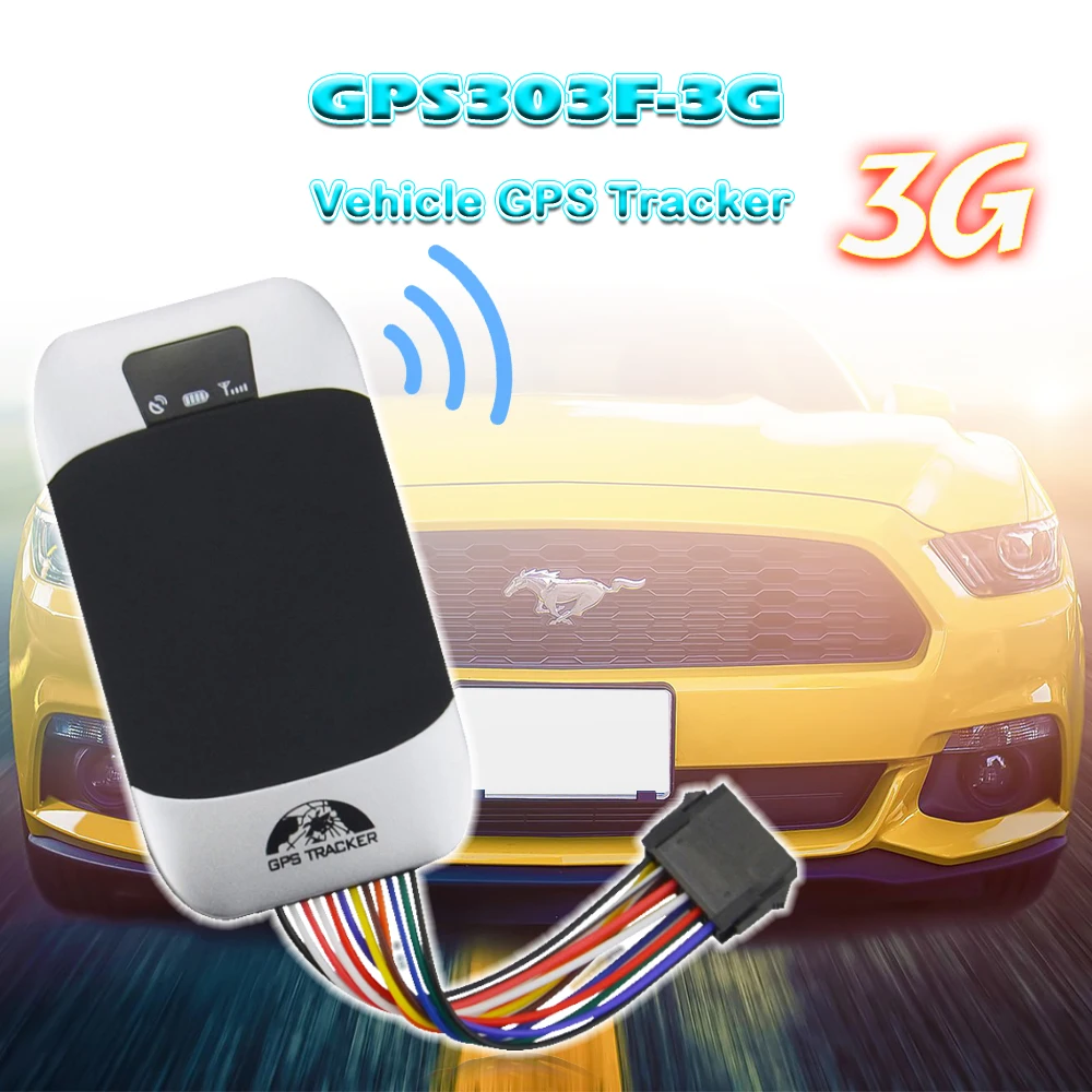 3G GPS Car Tracker GPS/TK303F-3G Real-time tracking device Water-proof Locator with Geo-fence/SOS/Movement/Fuel Alarm | Автомобили и