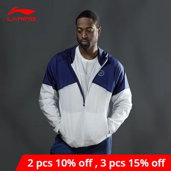

Li-Ning Men Wade Series Windbreaker Jacket Nylon Regular Fit LiNing Comfort Sports Hooded li ning Jackets Coats AFDP005 MWF392