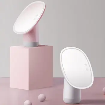 

2 Colors Multifunctional Desktop LED Air Humidifier Makeup Mirror 5X Magnifier Makeup Mirror