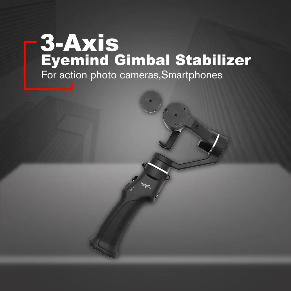 

Eyemind 3-Axis Smartphone Handheld Gimbal Stabilizer for iPhone XS X 8 Xiaomi Samsung S9 S8 Action Camera PK Smooth 4