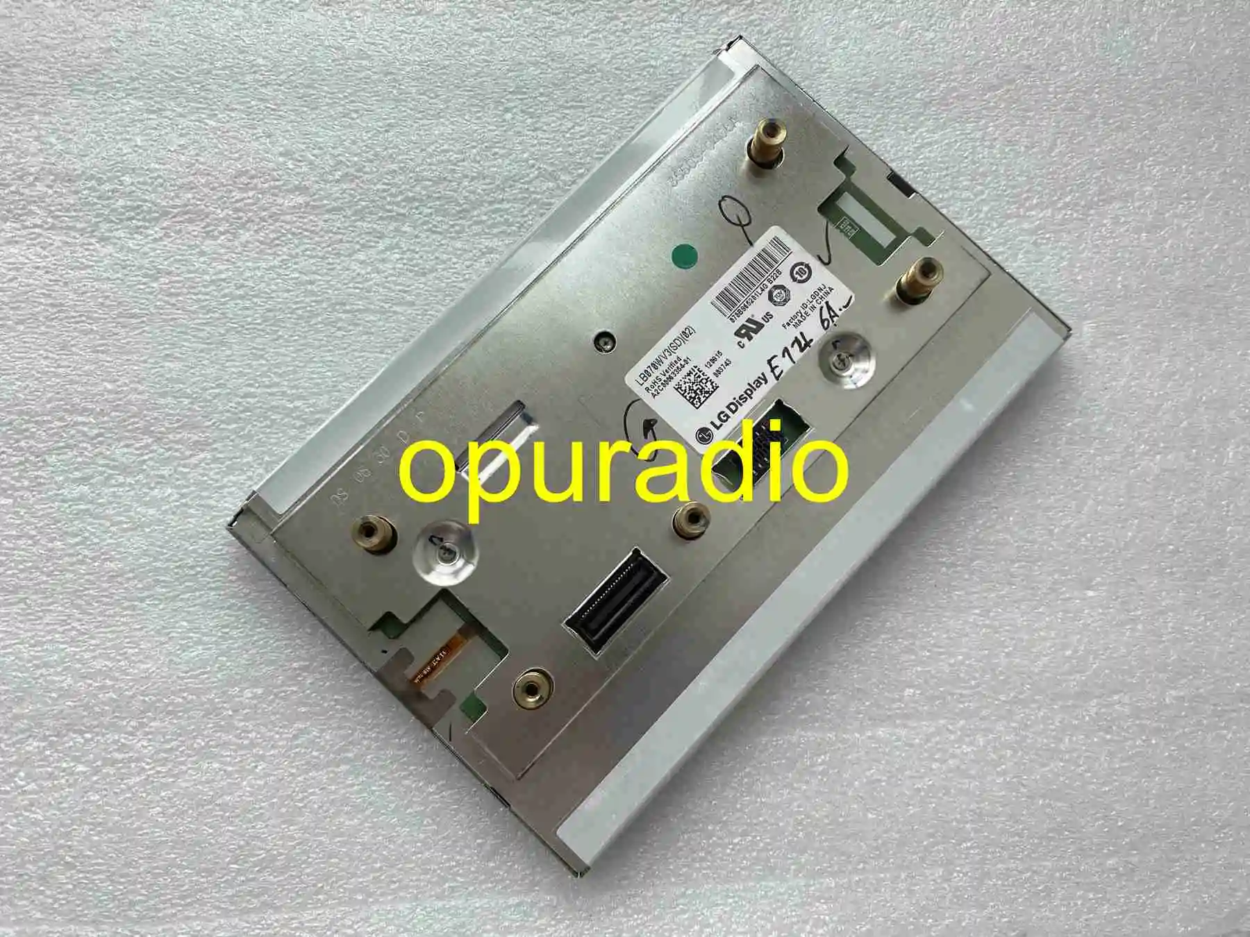새로운 7 LCD 디스플레이 LB070WV3(SD)(02) 메르세데스 벤 E260L E300L E350 CLS30 자동차 GPS 오디오에 대 한 LB070WV3-SD02 화면