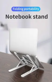 

Foldable Laptop Stand Macbook Pro Aluminum Adjustable Desktop Tablet Holder Desk Table Mobile Phone