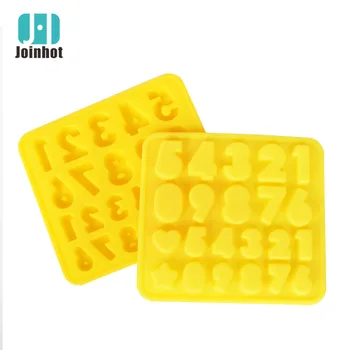 

Cross Border Hot Sales Japanese Style Mini Number Lettered Silicone Ice Tray Mould Cake Mould Silicone Chocolate Mold