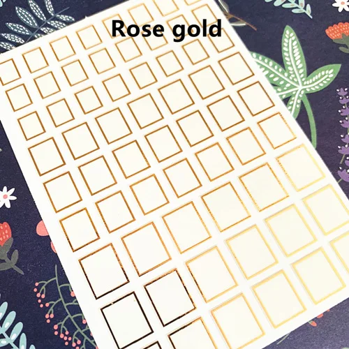 Rose gold Новейшие LSK наклейки в японском стиле 3d наклейки для дизайна ногтей наклейки на ногти штамповка экспорт из Японии Дизайн Стразы украшения - Цвет: Rose gold