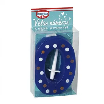 

Velas números 0 Dr. Oetker