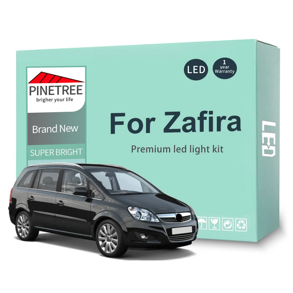 Комплект светодиодных ламп для внутреннего освещения Vauxhall Opel Zafira A B C 1999- 2011 2012 2013