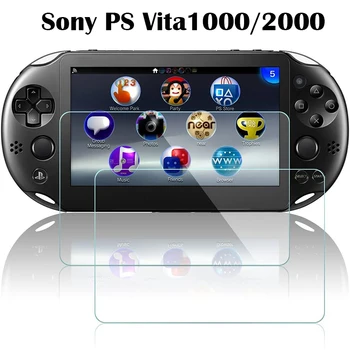 Vetro temperato 2.5D per Sony PS Vita 1000 PS Vita 2000 Protezione schermo di copertura per Sony PS V1000 PS V2000 5 "Pellicola antigraffio