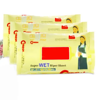 

20 Sheets/Bag Home Kitchen Electrostatic Static Dust Cleaning Mop Wipes Paper Wet Wipes Cover Portable