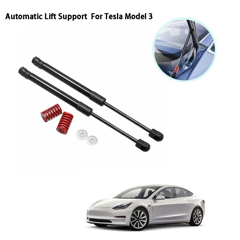 

For Tesla Model 3 18 19 Automatic Luggage Lift Support Pneumatic Rear Trunk Struts 2PCS