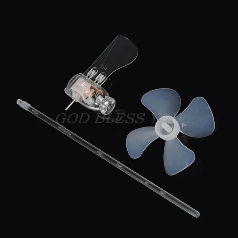  Smallest Mini Wind Turbines Generator LED Teaching Tools Sample Model - 4000225422117