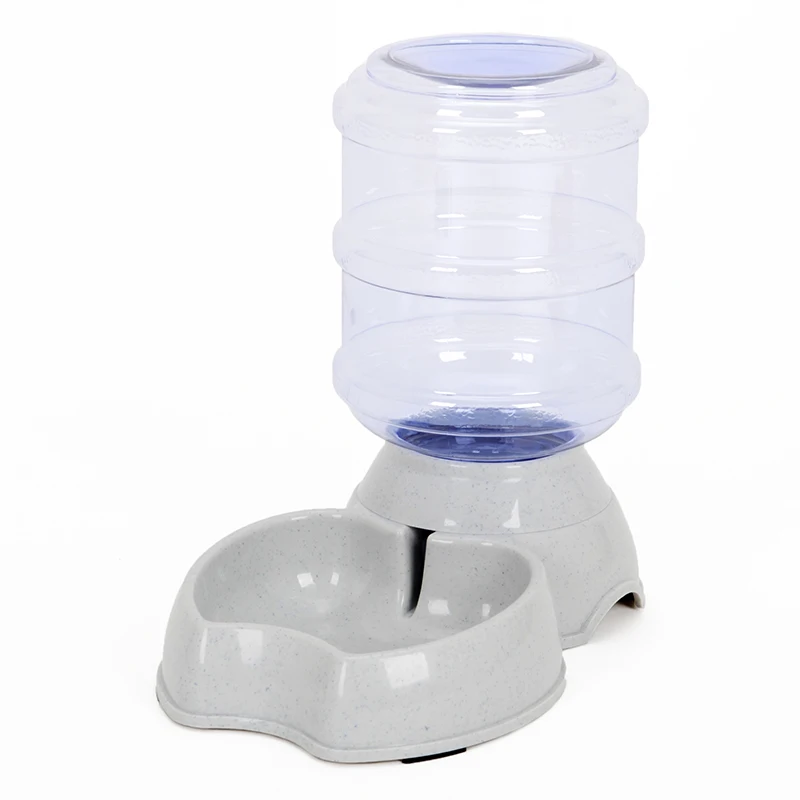 Hoopet Kat Kom Hond кормушка для воды Kom Kat котенок Drinkwaterfontein Eten блюдо Voerbak Goederen - Цвет: Water Gray