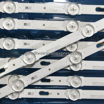 

New Kit 10 PCS LED backlight strip for samsung UE40JU6000 V5DU-400DCA-R1 V5DU-400DCB-R1 BN96-34791A 34792A S_5u75_40_FL_L04 R05