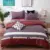 (Quilt cover + pillowcase) 3-piece set of sanded and non-fading quilt cover, skin-friendly single double quilt cover 