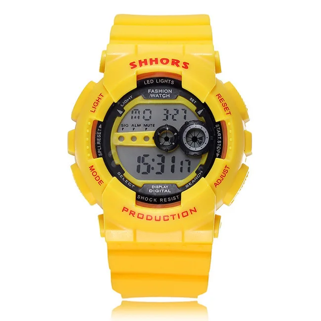 

Sheng hou shi shhors Multi-functional Sports Waterproof Dual Display Students Electronic Watch 810c