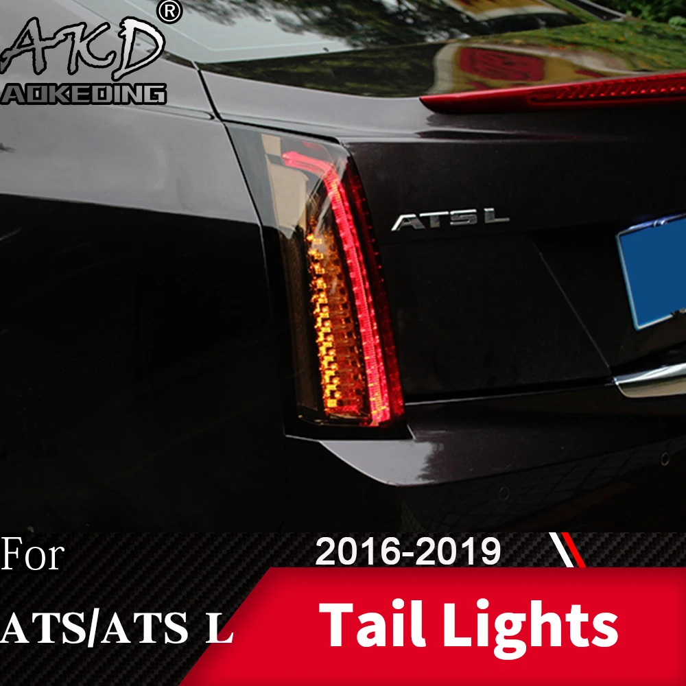 Задний фонарь для автомобиля Cadillac ATS- ATS L светодиодный задний фонарь Противотуманные фары Дневные ходовые огни DRL тюнинг автомобильные аксессуары