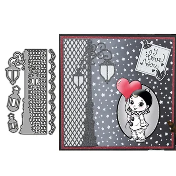 

2020 New Die Street light Metal Cutting Dies Scrapbooking Embossing Folder Stencil Template Album Decor Card Making Crafts DIY