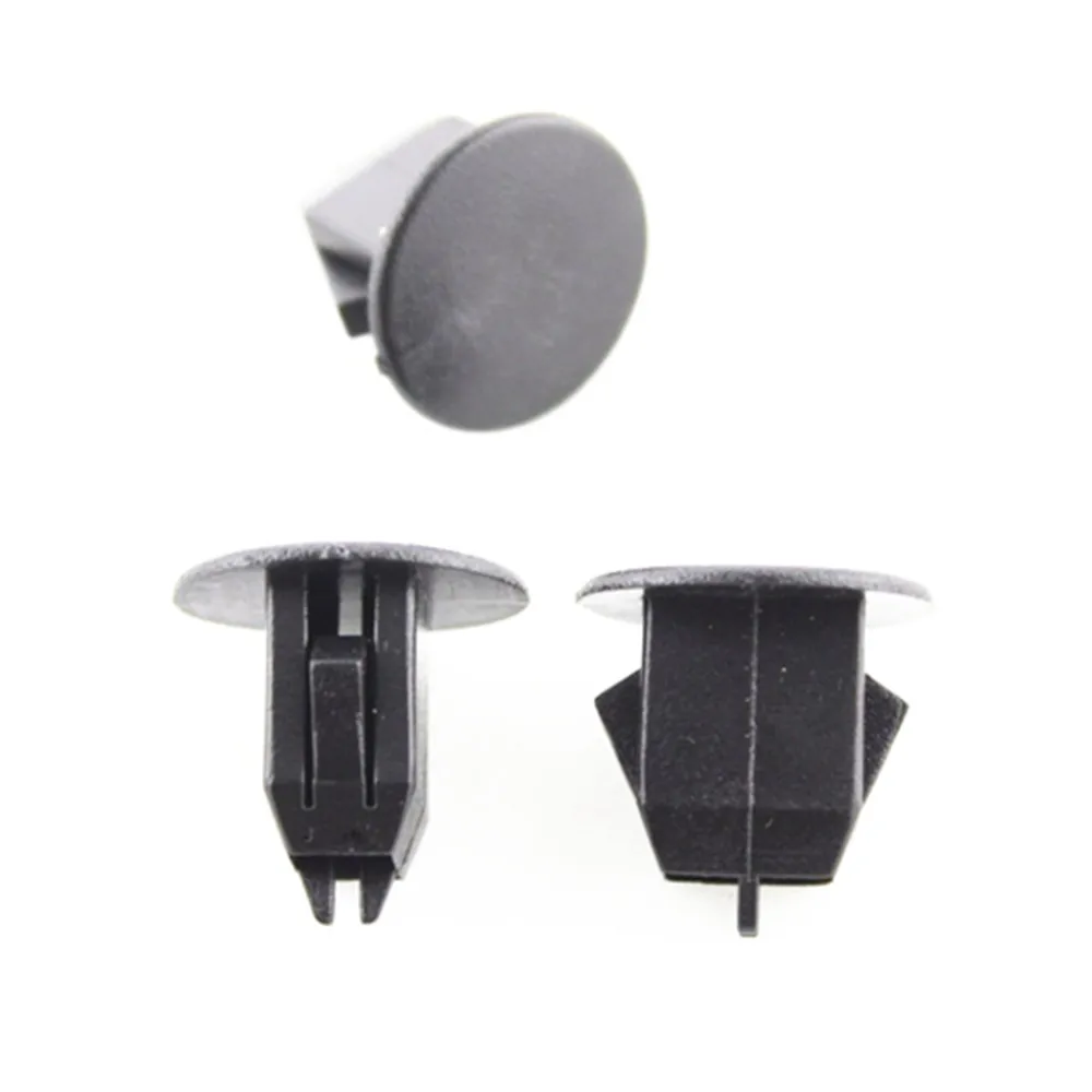 Volvo noir garniture panneau de fixation clips pack de 10