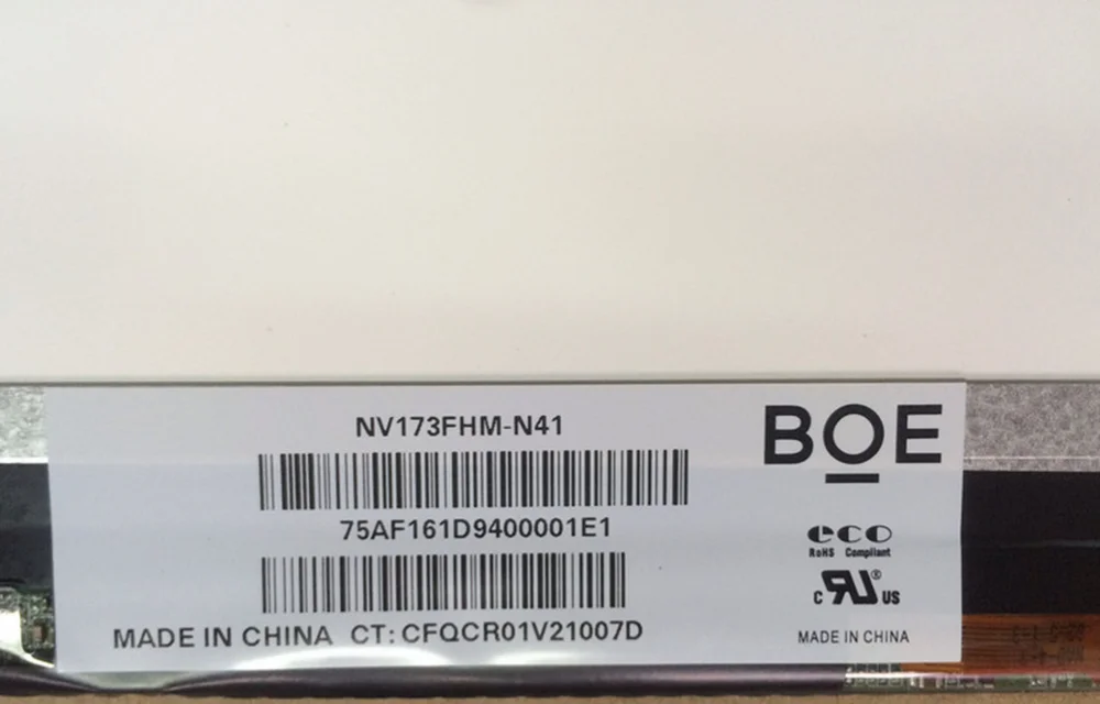 NV173FHM-N41 подходит LP173WF4 SPF1 LP173WF4(SP)(F1) SPF2 LTN173HL01 B173HAN01.0 ips 1920*1080 30pin ЖК-панель LED