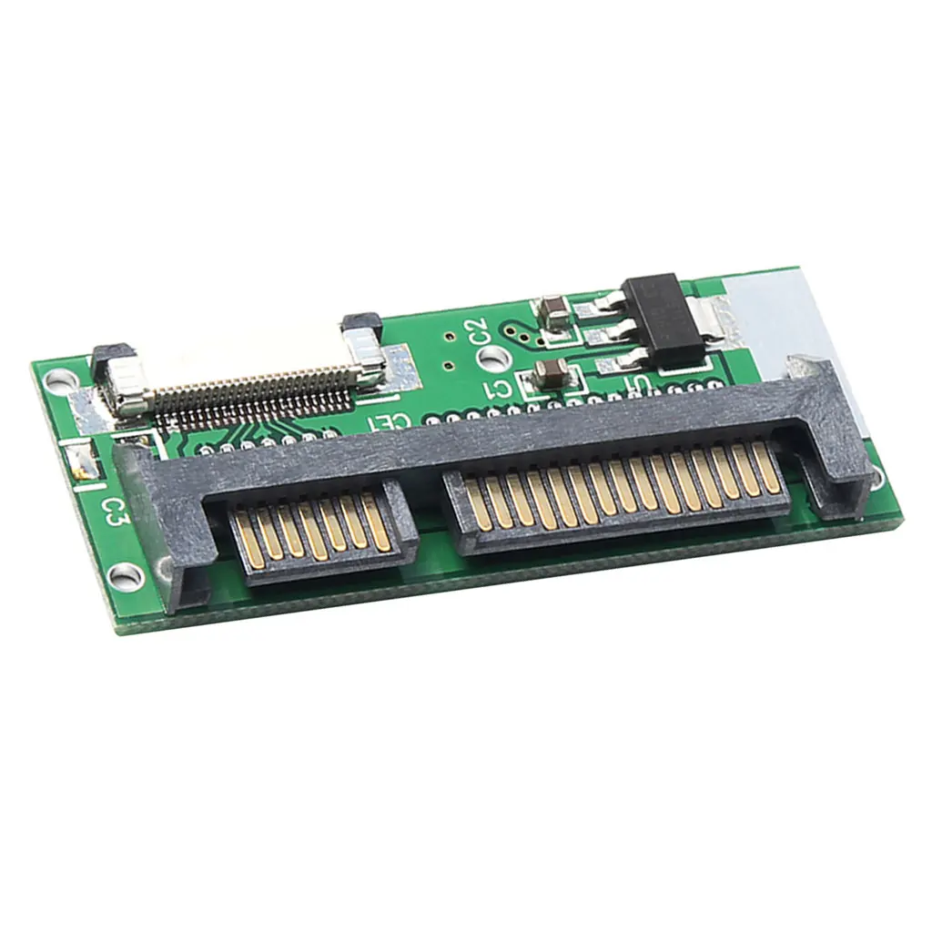 3 Pieces SATA Adapter Card, 1.8inch LIF to 2.5inch SATA 24Pin ZIF to 22Pin SATA Converter Adapter Card, No Capacity Limit