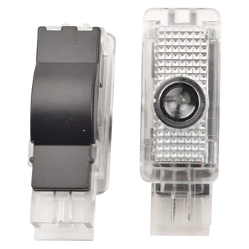 

2pcs LED Car Courtesy Door Lamp For Mercedes Benz C CLK SLK SLR Class W203 W208 R171 C199 AMG Auto Welcome Door Light Projector
