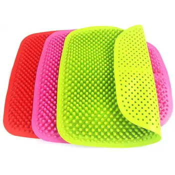 

Car Seat Covers Massage Cushions High Memory Silicone Breathable Silica Gel Mesh Pad Interior Automobile Seat Covers