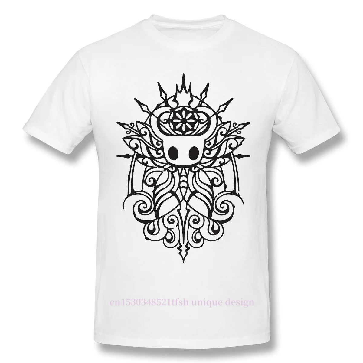 

TribalAnime Clothes Design Hollow Knight Action Games Cotton Camiseta Men T-Shirt