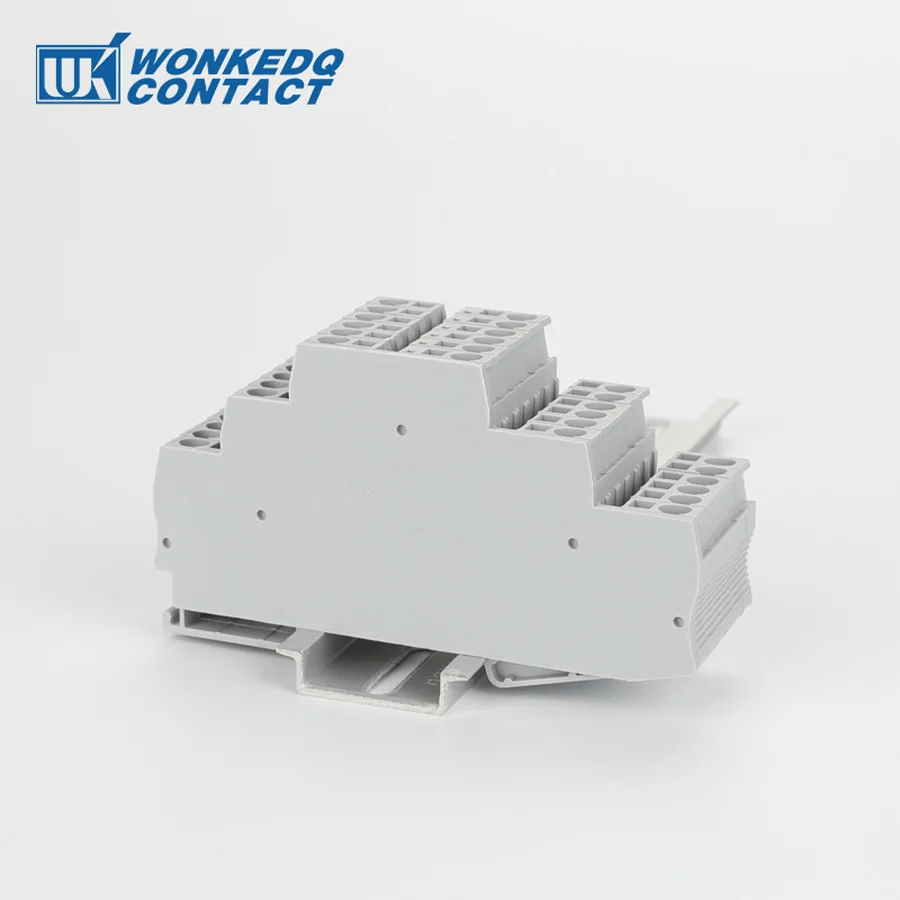 D-ST 1,5-2,5 и D-ST 4 Концевая крышка серии Phoenix ST и PT клеммные блоки на din-рейку Концевая крышка L99/H51/W2.2 мм