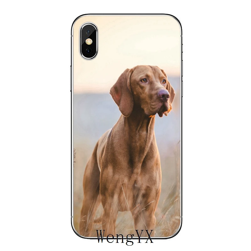Венгерский собака vizsla для iPhone 11 pro XR X XS Max 8 7 6s plus SE 5S 5c iPod Touch 5 6 Чехол - Цвет: Vizsla-Dog-A-09