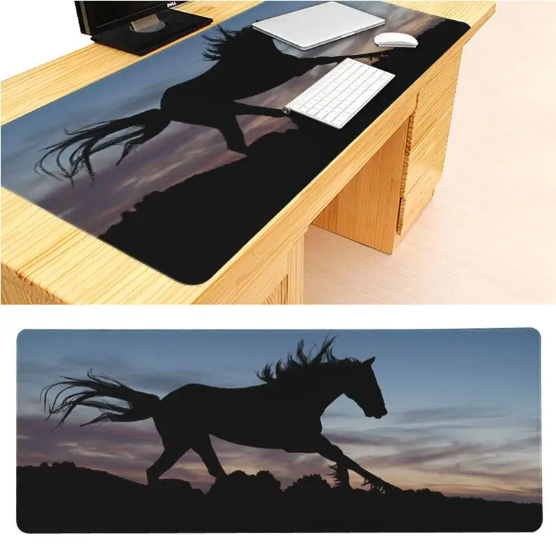 Большой коврик для мыши Pentiums horse, компьютерный коврик для компьютера размером 30x90x0,2 см, игровые коврики для мыши - Цвет: 300x600x2mm
