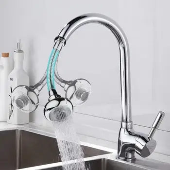 

Adjusting kitchen Faucet Nozzle Faucet Adapter 360 Rotate Water Saving Movable Tap Head Aerator Kitchen Faucet 4 Style