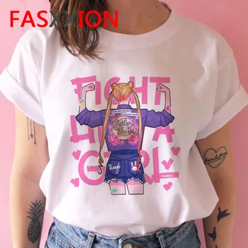 

Sailor Moon t shirt t-shirt female ulzzang couple clothes graphic tees women tshirt summer top harajuku