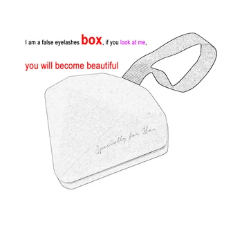 

Mini print Christmas faux mink lashes Iron Suitcase false Eyelashes Packing Box Creative Style makeup Storage Case Tool