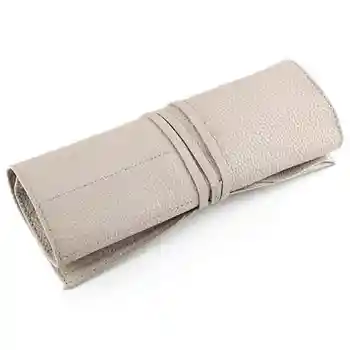 

Gray Cosmetic Bag Makeup Brushes Case Portable Bag for Make Up Brush Travel Organizer Rolling Pouch Holder Professional Beauty T