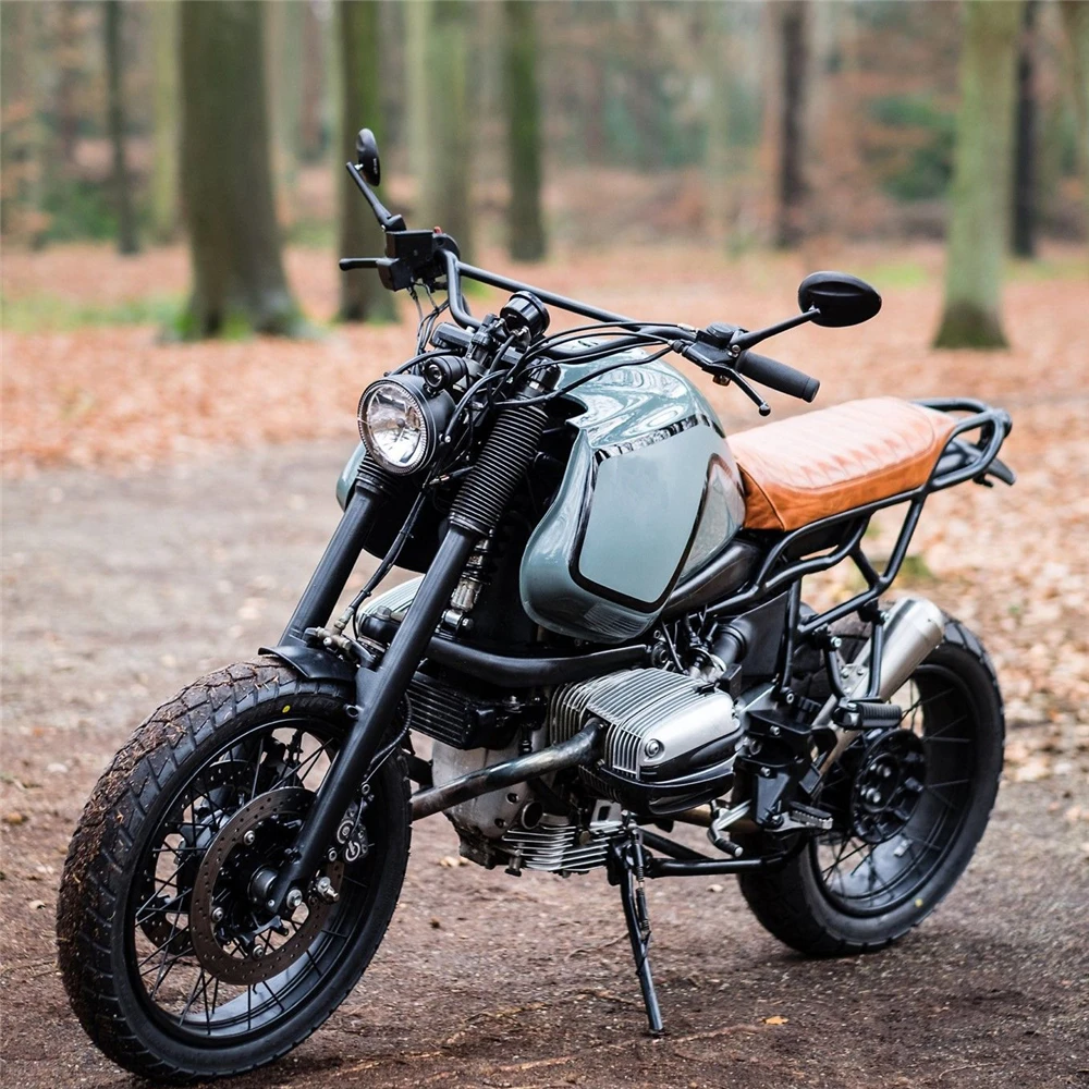 Руль винтажного мотоцикла руль 22 мм или 25 7/8 дюйма 1 1/8 для Кафе Racer Bobber Chopper Scrambler