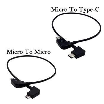 

Data Cable For DJI Spark/MAVIC Pro/Mavic 2 Air/Mini Control Micro USB To Lighting/Type C/Micro Line For iPhone /Pad For Xiaomi
