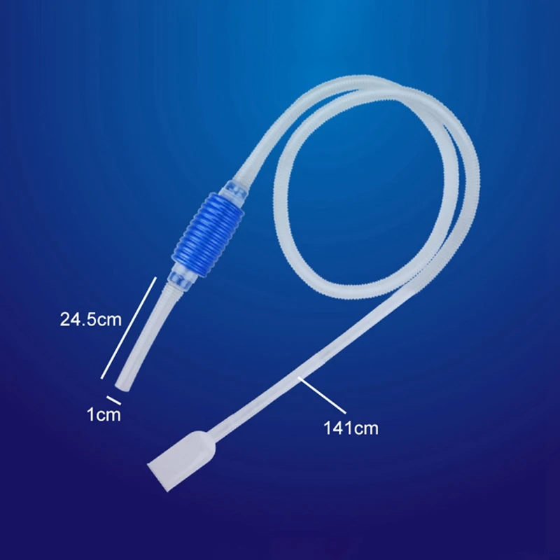Aquarium Vacuum Water Changer gravel pump tube Fish Tank Gravel Manual Cleaning Tool Easy To Use