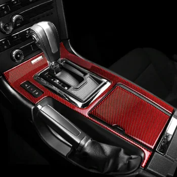

Carbon Fiber Car Sticker Gear Stick Trim Cover Decor For Ford Mustang 2009-13 Brand New And High Quality