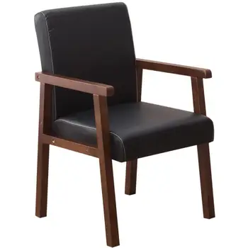 

Solid wood chair armrest Nordic chair simple chair restaurant lounge chair computer desk hotel home