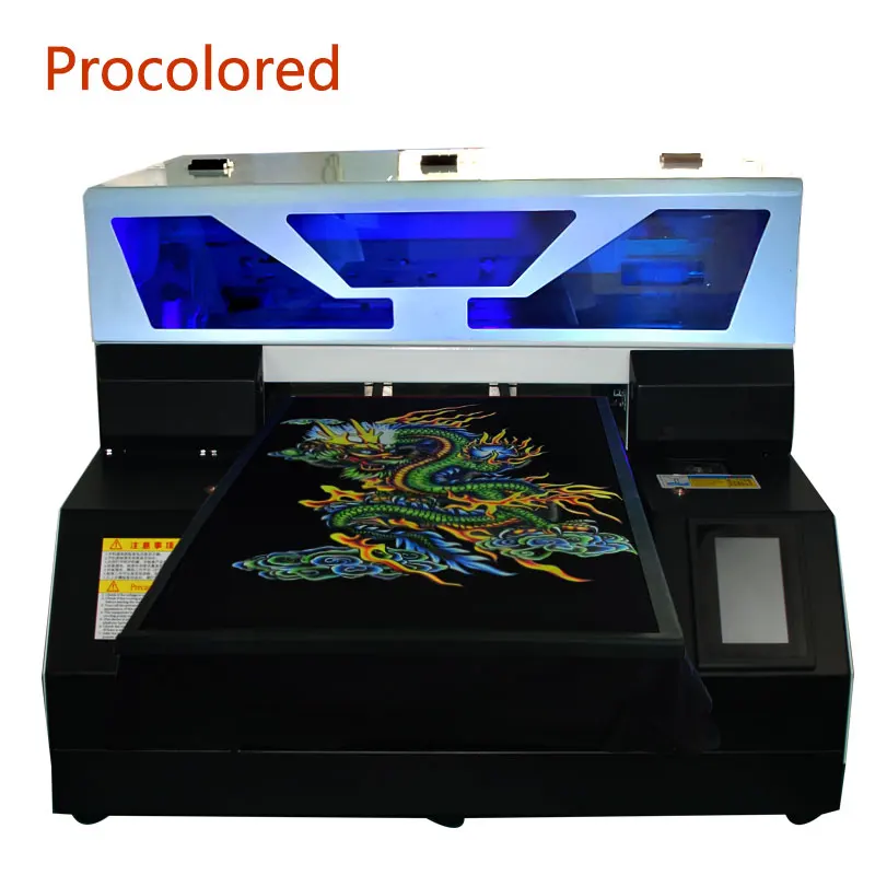 Procolored-impresora UV LED multifunción A3 con tinta, DTG impresión automática, funda de teléfono, foto de madera, máquina de impresión de camisetas A4