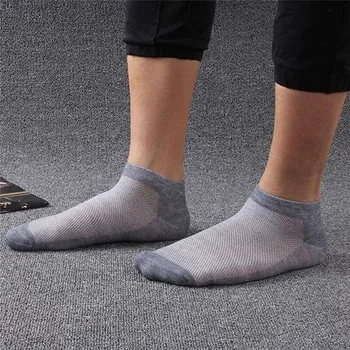 

10pair/lot Men Socks Casual Summer Style Breathable Socks High Quality Male Mesh Socks Women Korean Fashion Short Socks