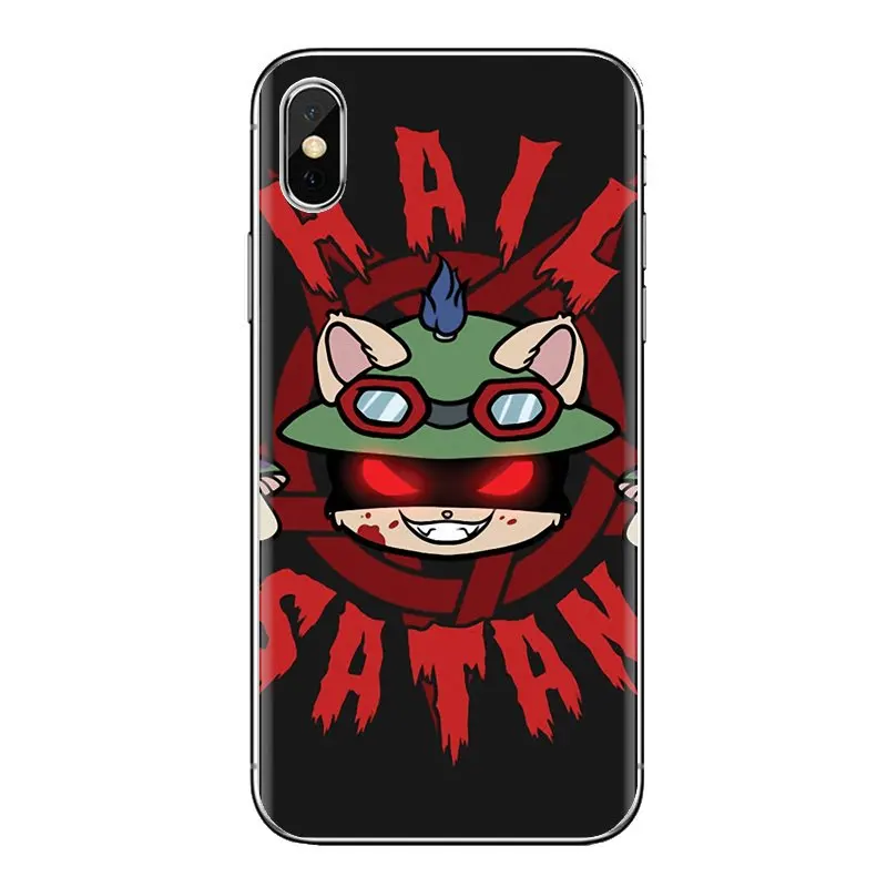 Прозрачный мягкий чехол для LG Spirit Motorola Moto X4 E4 E5 G5 G5S G6 Z Z2 Z3 G2 G3 C Play Plus Mini game LOL Teemo |