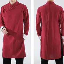 Хлопок IP человек кунг-фу одежды даосский халат ушу кунг-фу платья наряды форма для Тай Чи крыло Чун костюмы одежда красный/синий/черный