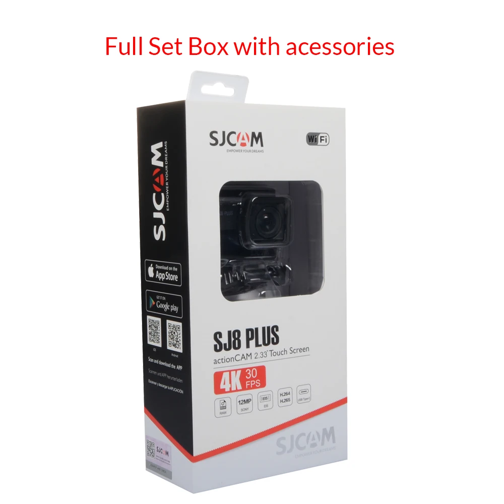 Оригинальная SJCAM SJ8 серия SJ8 Air/SJ8 Plus/SJ8 Pro Экстремальная Спортивная экшн-камера WiFi Пульт дистанционного управления Водонепроницаемый Спорт DV