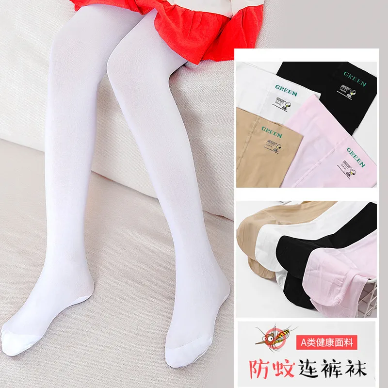 

Summer Thin Section Elasticity Velvet Panty-hose for Kids Solid Color Students Dance GIRL'S Leggings Socks Anti-mosquito Socks