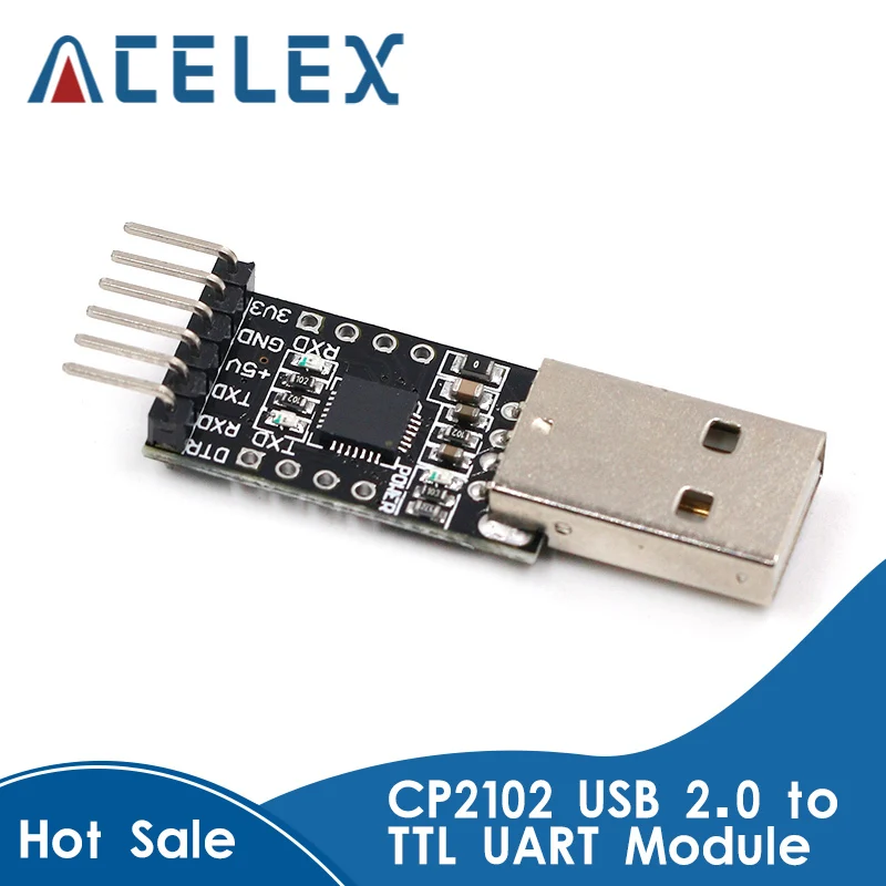 CP2102 USB 2 0 в TTL UART модуль 6Pin последовательный преобразователь STC Замена FT232 |