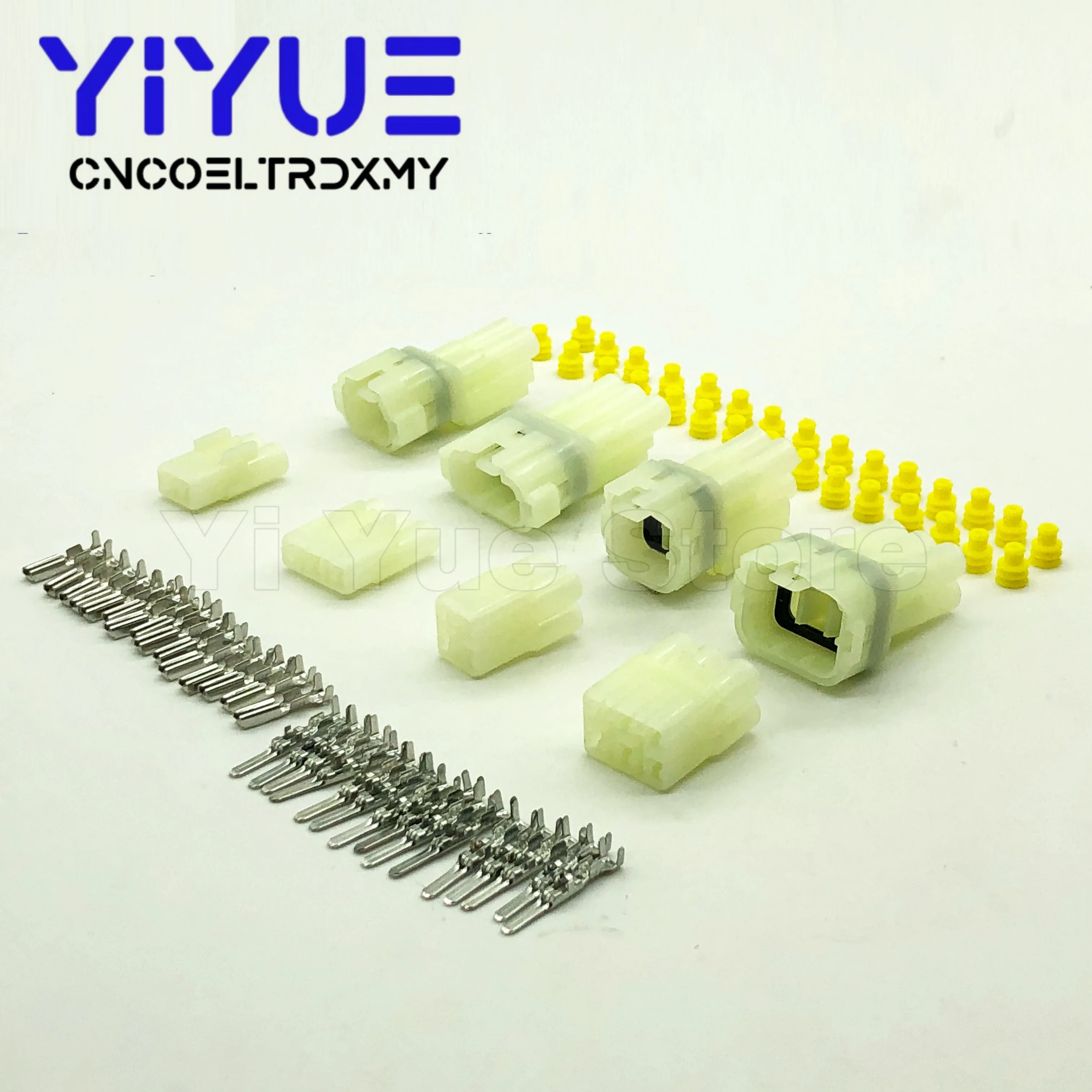Sumitomo 2,2 мм 2-6pin женский и мужской Электрический штекер sumitomo HM 090 Соединительный комплект с клеммами и уплотнениями